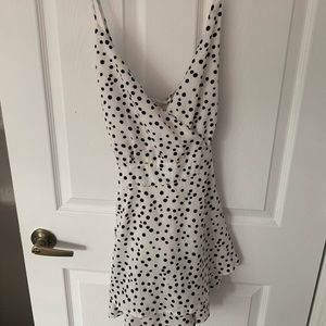 polka dot romper/dress
